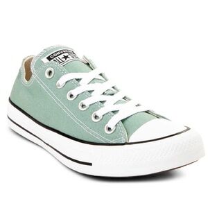 Converse Chuck Taylor All Star Herby Mint Green Canvas Low-Top Sneakers Size 8